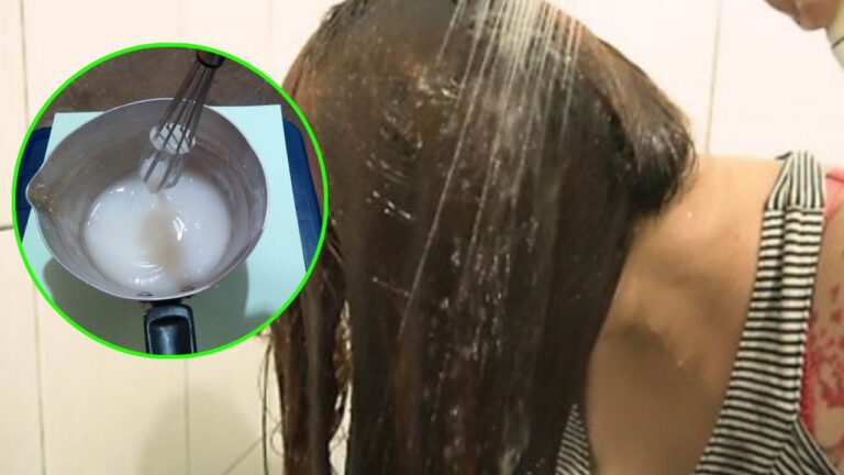 Ripara I Capelli Secchi E Sfibrati Con La Maschera Di Amido Di Mais Un