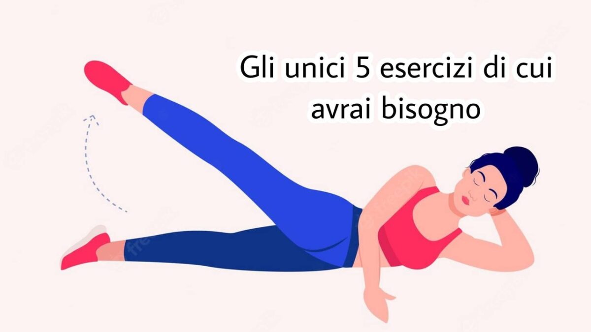 Esercizi Semplici Ed Efficaci Per Tornare In Forma: Impara Questi 5