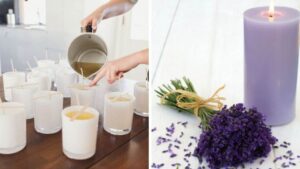 Candele con olio da cucina riciclato, bastano pochi e semplici passaggi e la tua casa sarà profumatissima