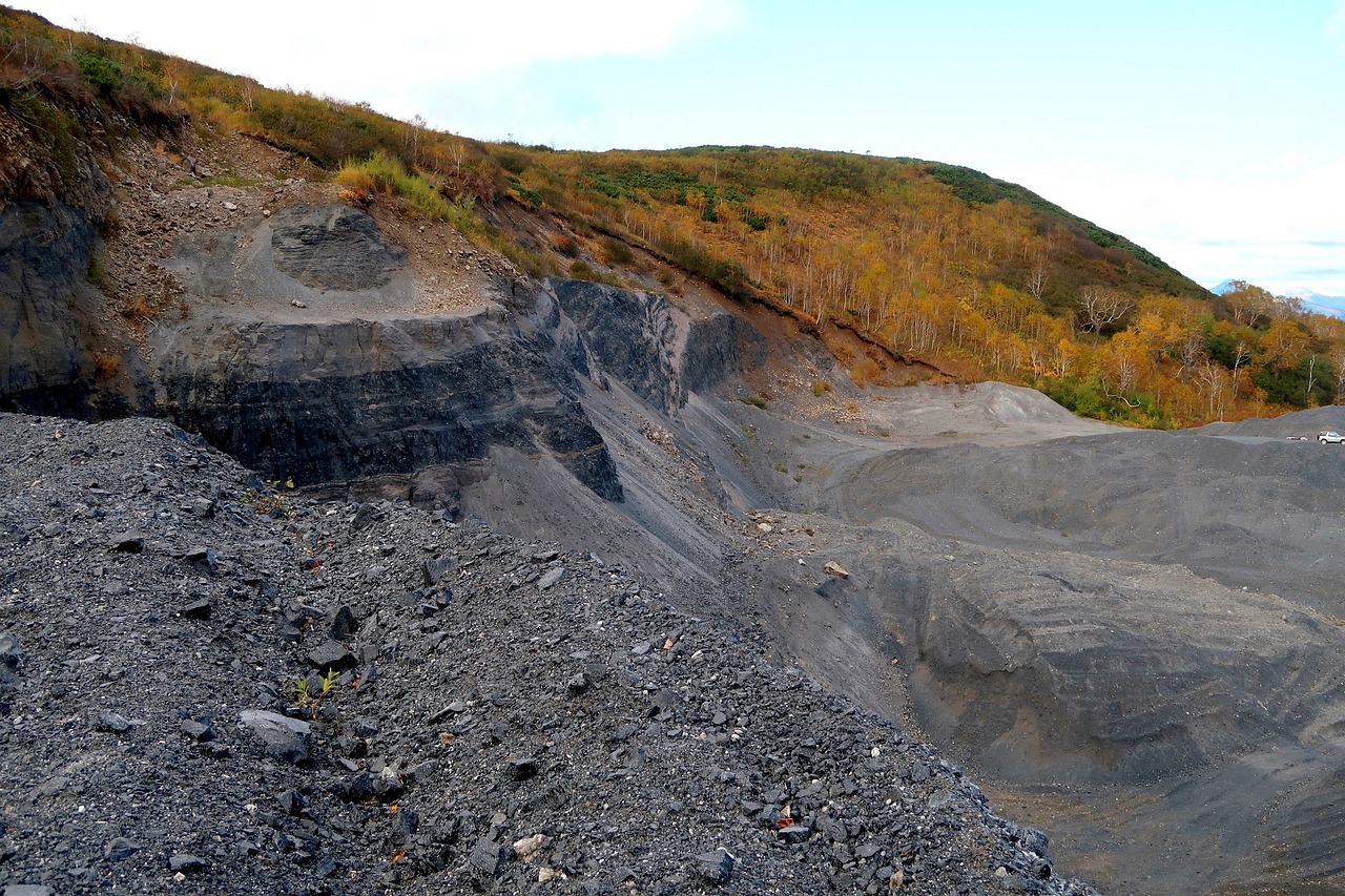 Vulcano con perlite