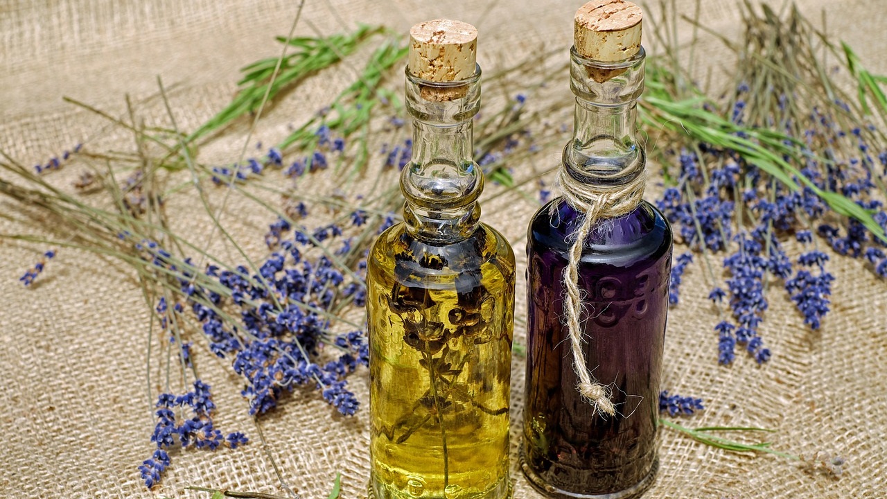 olio di lavanda