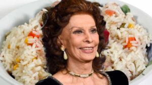 L’insalata di riso di Sophia Loren: l’attrice svela la sua ricetta