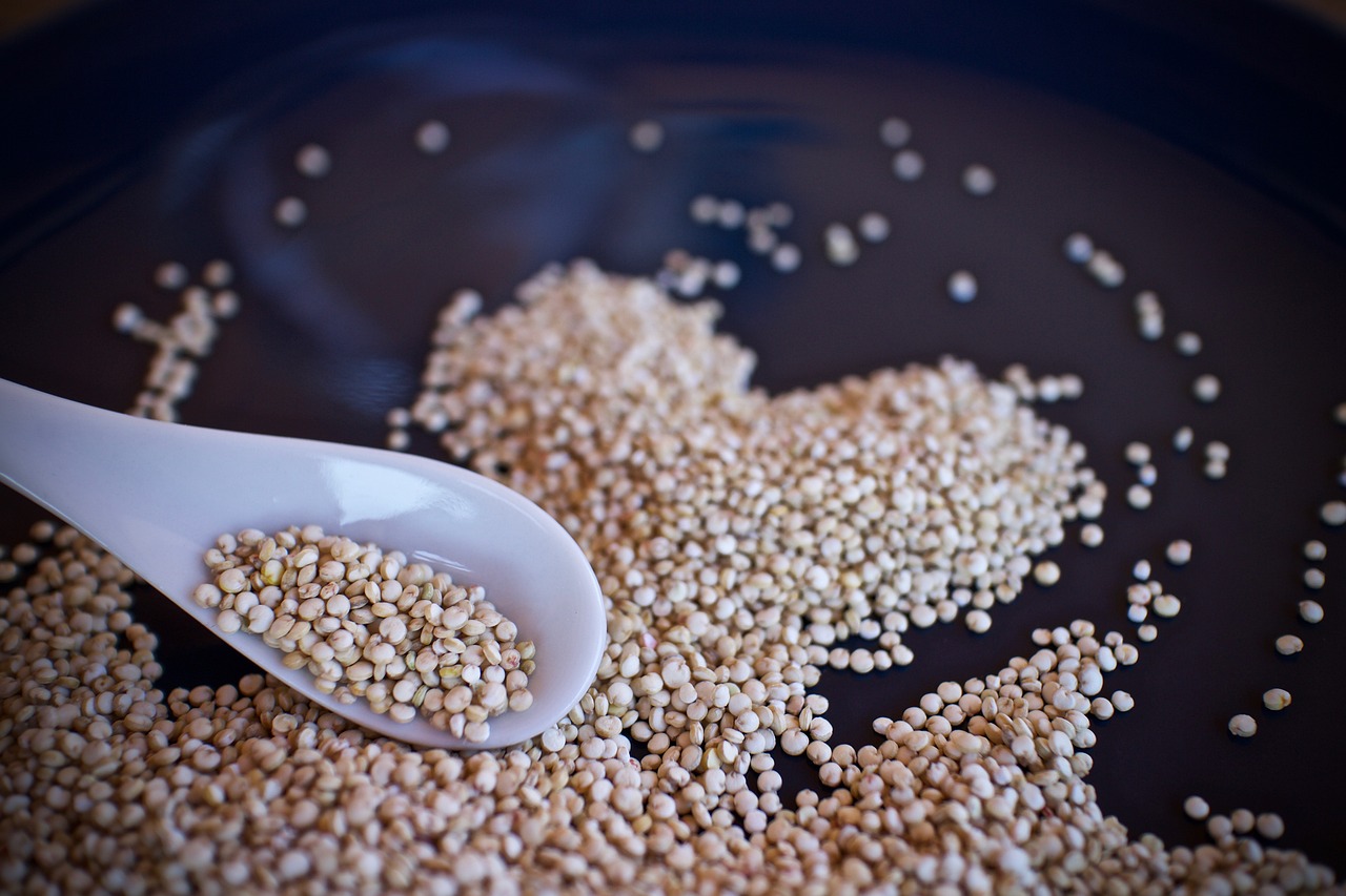 Cucchiaio di quinoa