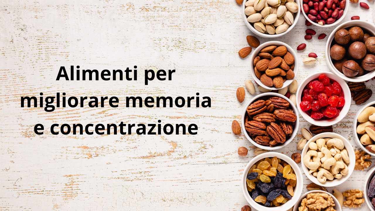 alimenti memoria