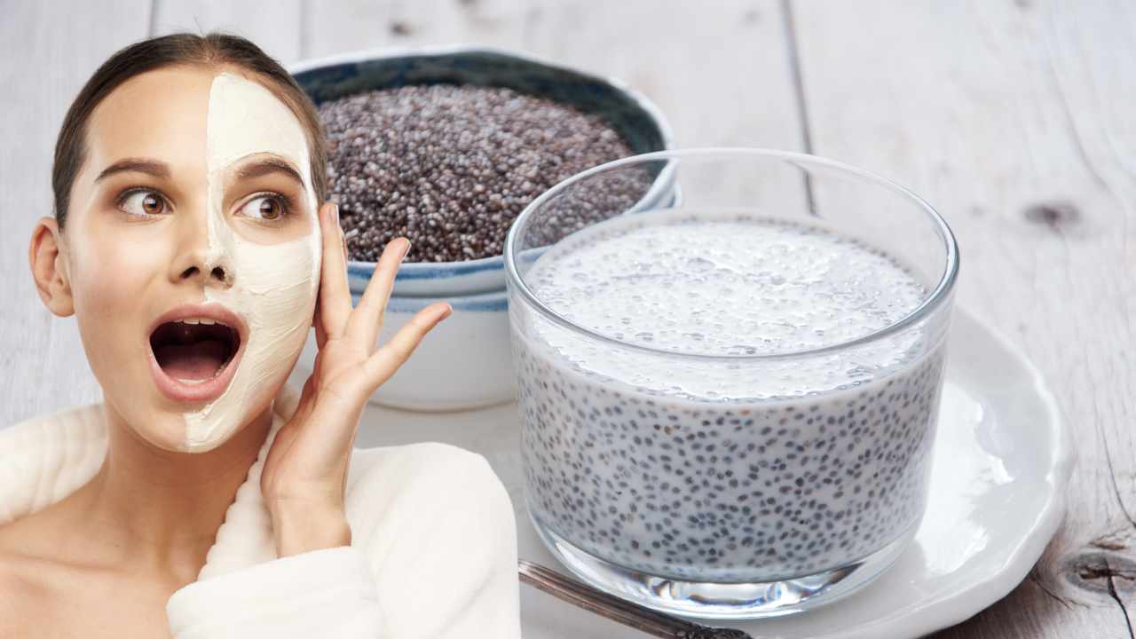 maschera ai semi di chia