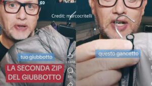 Sapevi che la seconda zip del tuo giubbotto non serve solo per chiuderlo e aprirlo? Il trucchetto (utilissimo) ce lo svela lui in un video