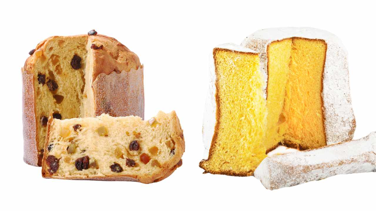 calorie pandoro e panettone