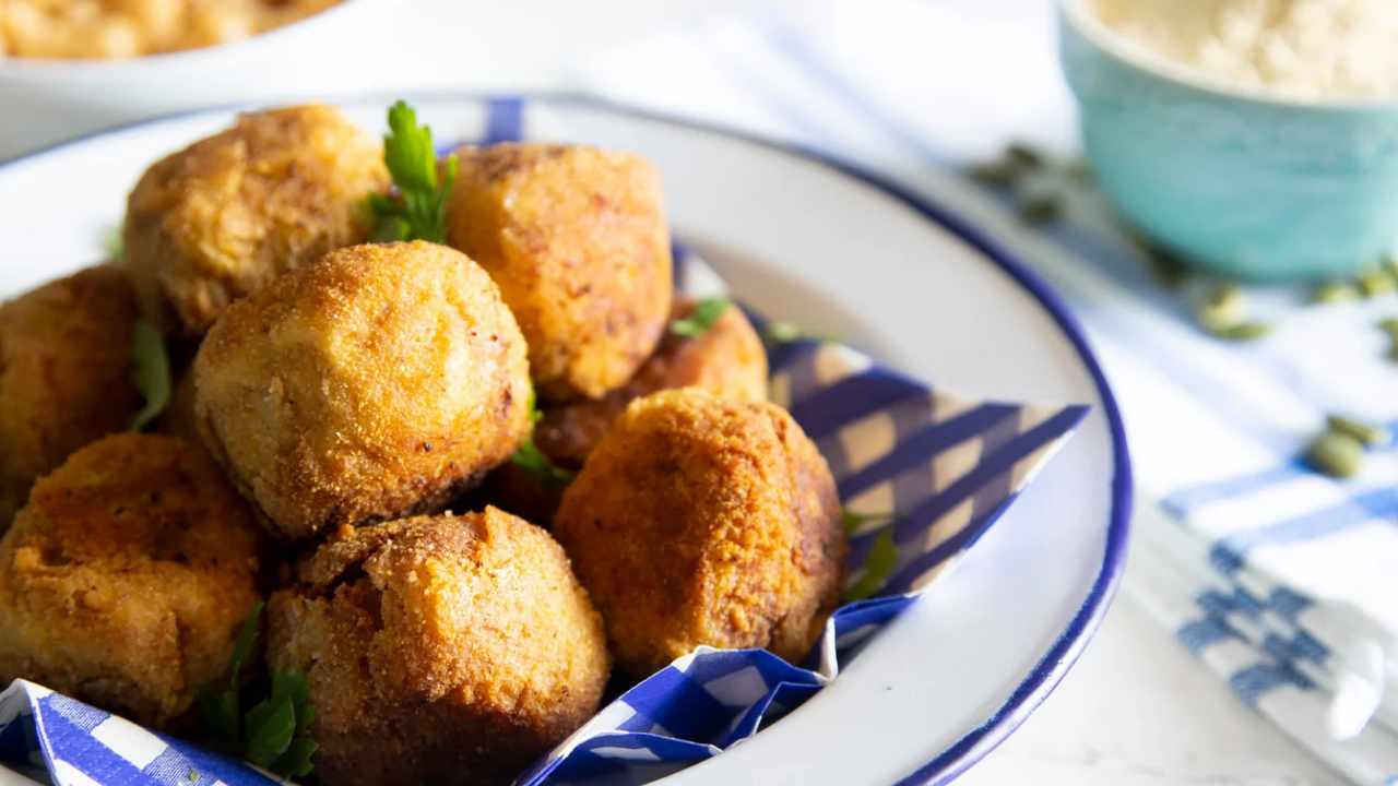 ricetta polpette di ceci